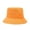 Orange, variant on Sun Cap Foldable Sun Block Cotton Trendy Outdoor Hot Bucket Hat for Outdoor