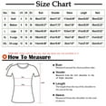 thumbnail image 2 of DEELLEEO Hauts pour Femmes Liquidation T-Shirt Multi-Couleur à Manches Courtes Imprimé Graphique, 2 of 6