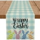 thumbnail image 1 of Decoración de conejito de Pascua, mantel creativo impreso para mesa, mantel pequeño para entrada de cocina (33 cm x 120 cm) 33 cm x 120 cm, 28, 1 of 5