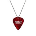 thumbnail image 1 of Collar con púa de guitarra, púas impresas, colgante, cadena de metal, joyería, regalo para amantes de la música, accesorios de cosplay, 1 of 7