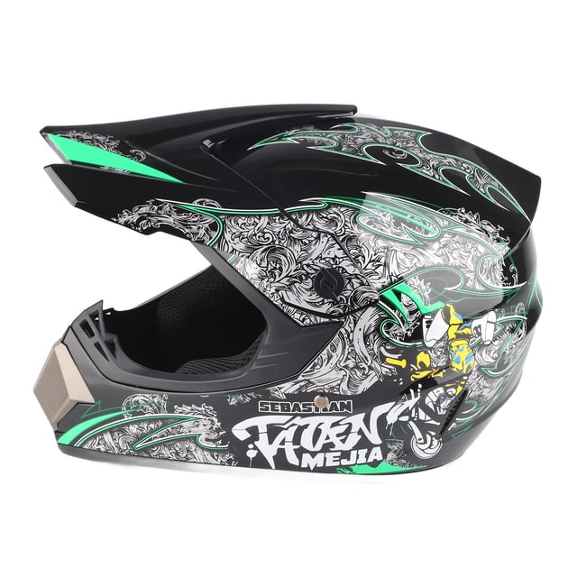 Casco de motocicleta todoterreno, casco de motocross profesional para motocicleta, casco con gafas, máxima comodidad