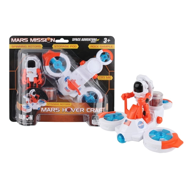 Serie de Aventura Espacial NASA de Toy Daron x Misión a Marte: Aerodeslizador con Figura