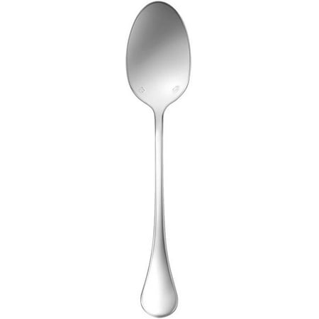 Oneida T030STBF 8 in. Puccini Stainless Steel Extra Heavy Weight Tablespoon & Serving Spoon Silver