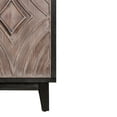 thumbnail image 5 of Wood Buffet Cabinet with Storage, 60" Large Sideboard Buffet Cabinet with Adjustable Shelves and Doors, Modern Farmhouse Console Table for Kitchen Living Room, Antique Brown, 5 of 9