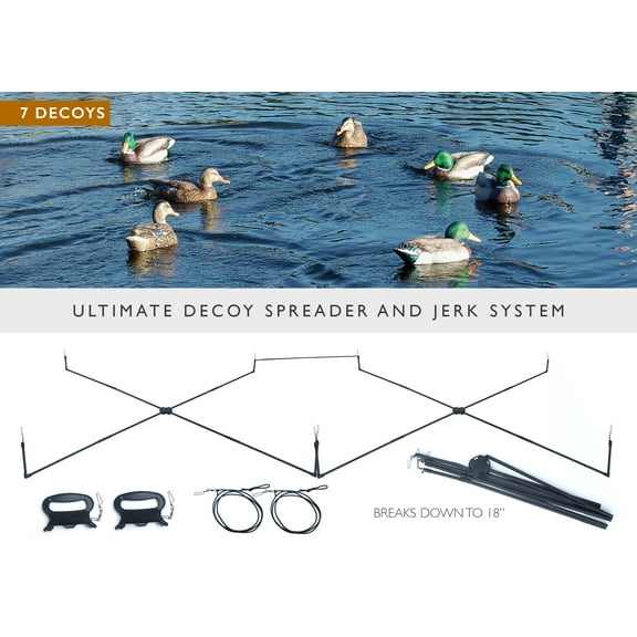 Motion Ducks Ultimate Decoy Spreader System - 7 Decoy Set-up