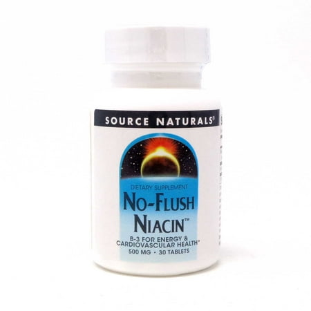 Source Naturals Source Naturals No-Flush Niacin, 30 ea