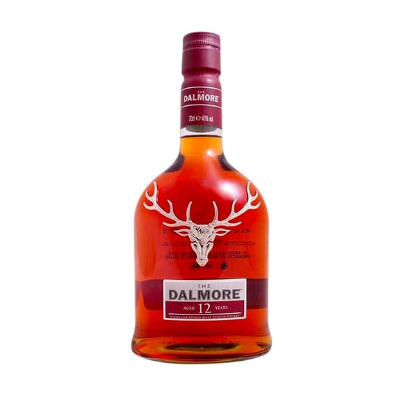 Whisky The Dalmore 12 años escocés 700 ml