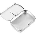 thumbnail image 3 of Vintage Cigarette Case Stainless Steel Cigar Humidor Box Stainless Steel Cigarette Box, 3 of 8