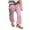 Black, variant on Baby Sweetie Women's Summer Casual High Waisted Plaid Straight Leg Pants Gingham Trousers for Daily Wear