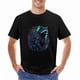 thumbnail image 2 of Colorful Raccoon with flowers T-shirt Fluorescent T-shirt Mexicana shirt Unisex Tees Retro shirt, 2 of 5