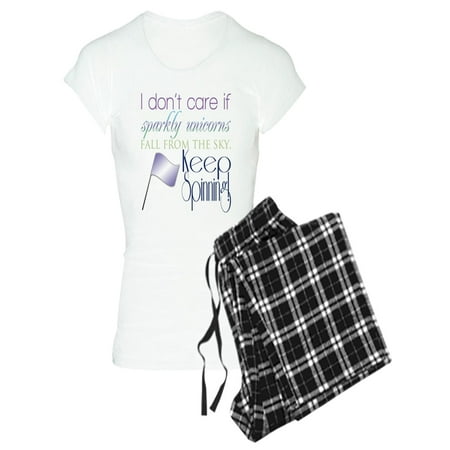 

CafePress - Colorguard I Dont Care If Sparkly Unicorns Fall Fr - Women s Light Pajamas