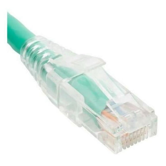 7 ft. Patch Cord with Cat 6, Clear Boot, Green