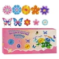 thumbnail image 1 of DIY Flower Craft Set for Girls Ages 5-12, Creative Art Craft Kit for Kids 6-10 Years, Perfect Birthday Gift for Kids, 1 of 4