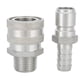thumbnail image 3 of Adaptador de Conector rápido de acero inoxidable Ticfox 1/2 pulgada para elaborar cerveza, 3 of 10