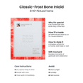 thumbnail image 3 of Handicrafts Home 8x10 Classic Bone Inlay Picture Frames Picture Frames, Red, 3 of 7