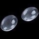 thumbnail image 4 of 10 Uds. De cristal ovalado transparente, cabujón de cristal transparente, decoración de cúpula, 30x40mm, 4 of 5
