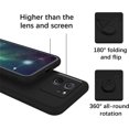 thumbnail image 4 of Compatible with Xiaomi 13T Pro Case Silicone Cute Shockproof Anti-Scratch Xiaomi 13T Pro Phone Case with Ring Kickstand Full Body Protection Cases for Women (Black), 4 of 14