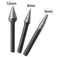 thumbnail image 3 of 6mm Taper Sintered Diamond Grinding Head Abrasive Point for Stone Engraving, 3 of 5