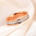 thumbnail image 4 of Vqyskoko-anillo cuadrado de acero inoxidable, accesorio de fiesta de compromiso de circón blanco, anillo geométrico personalizado para pareja, 4 of 4