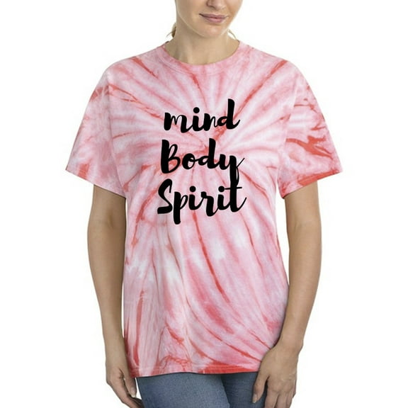 Mind Body And Spirit Tie Dye Cyclone Women -Smartprints Designs, Female x-Large