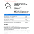 thumbnail image 2 of Front Upper Control Arm Set - Compatible with 2003 - 2019 GMC Savana 2500 2004 2005 2006 2007 2008 2009 2010 2011 2012 2013 2014 2015 2016 2017 2018, 2 of 2