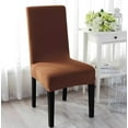 thumbnail image 5 of Dining Chair Stretch Slipcover Wedding Party Decor Seat, Home Chair Covers Set of 2, Parsons Chair Slipcover Chair Covers for Dining Room, Stretch Furniture Protector Covers for Restaurant Hotel Cerem, 5 of 5