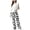 Black, variant on TIANZEN The T Shirt Trousers Are Casual And Comfortable And Ladies Can Wear Pajamas And Home Service Sets Outside Pant Suits for Women Casual