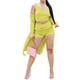 thumbnail image 1 of SAYOO Chaleco femenino + abrigo + pantalones cortos, versión ajustada de ropa casual de verano SAYOO moda, 1 of 9