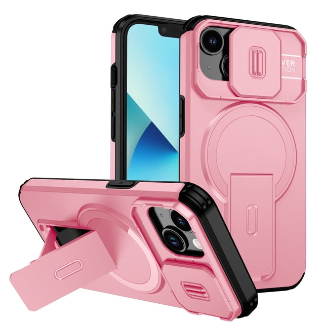 Funda GANGXUN para iPhone 13 – Magnética Antigolpes con Soporte y Protección Doble