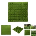 thumbnail image 5 of Macetero de Fieltro para Colgar Flores Verticales de Pared Con 72 Bolsillos, Maceteros eficientos que ahorran espacio, adecuados para interiores y exteriores, color negro, 5 of 5