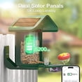 thumbnail image 3 of Bird Feeder with Camera Solar Powered Smart Camera 2K, 3 of 6