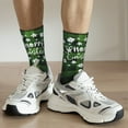 thumbnail image 6 of Vsdgher Happy Easter Crew Socks for Men & Women, Breathable Casual Athletic Ankle Socks, 6 of 6