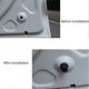 thumbnail image 3 of 20Pcs Car Door Dampers Buffer Rubber Pad Cover Rubber Anti Shock Cap for Hyundai Elantra Sonata Acce, 3 of 5
