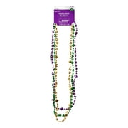 3PC MARDI GRAS BEADS