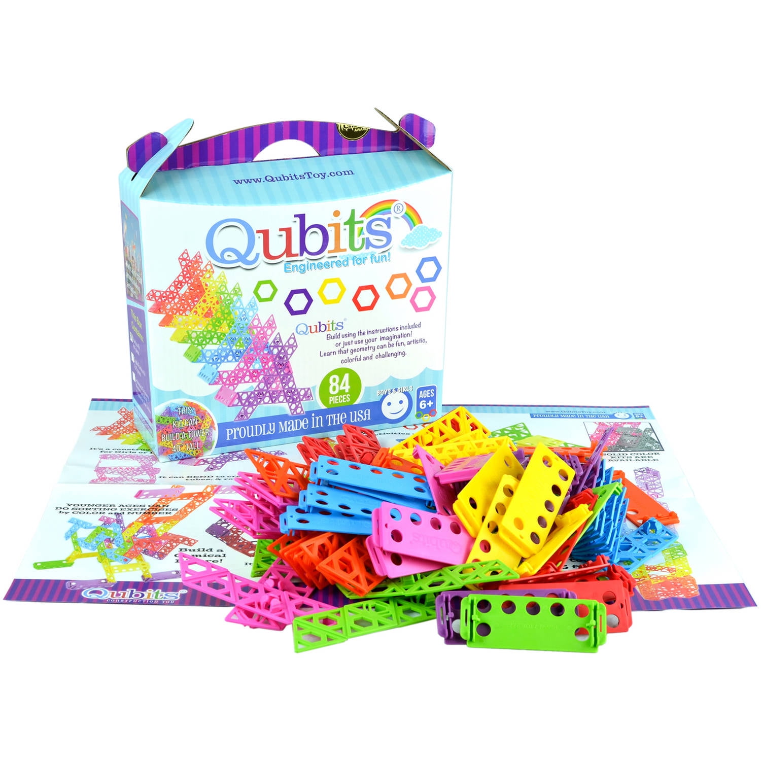 qubits construction toy