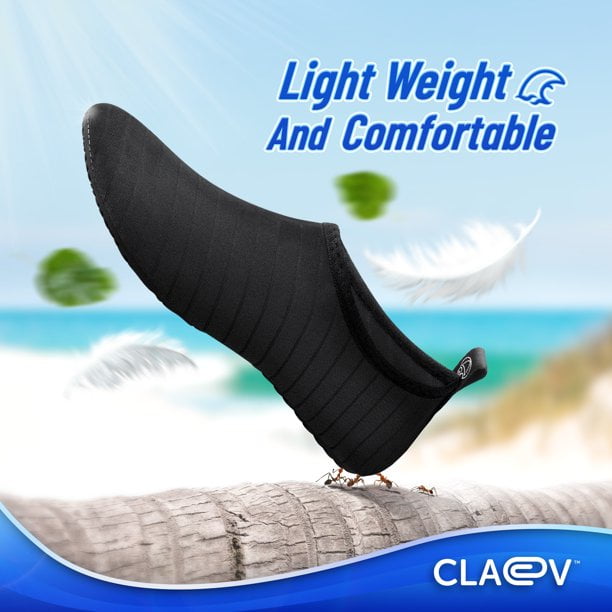 Water Shoes for Men & Women, Lightweight & Quick-Dry Aqua Socks, Barefoot Skin Shoes for Beach, Swimming & Outdoor Activities
