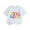 White, variant on Hiijoy Toddler Boys Easter T-Shirt Letter Eggs Print Short Sleeve T Shirt Graphic Tees