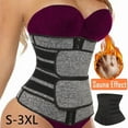 thumbnail image 2 of Neoprene Sauna Waist Trainer Corset Sweat Belt for Women, 2 of 9