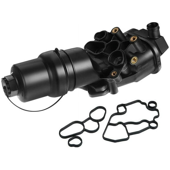 A-Premium Oil Filter Housing Compatible with Audi A3 A4 A4 Quattro TT TT Quattro Volkswagen Eos Golf Passat 2005-2011