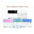 thumbnail image 6 of 5G/5ML High Quality Leak-Proof Plastic Clear Cosmetic Sample Jars with Pink Lids, 6 of 6