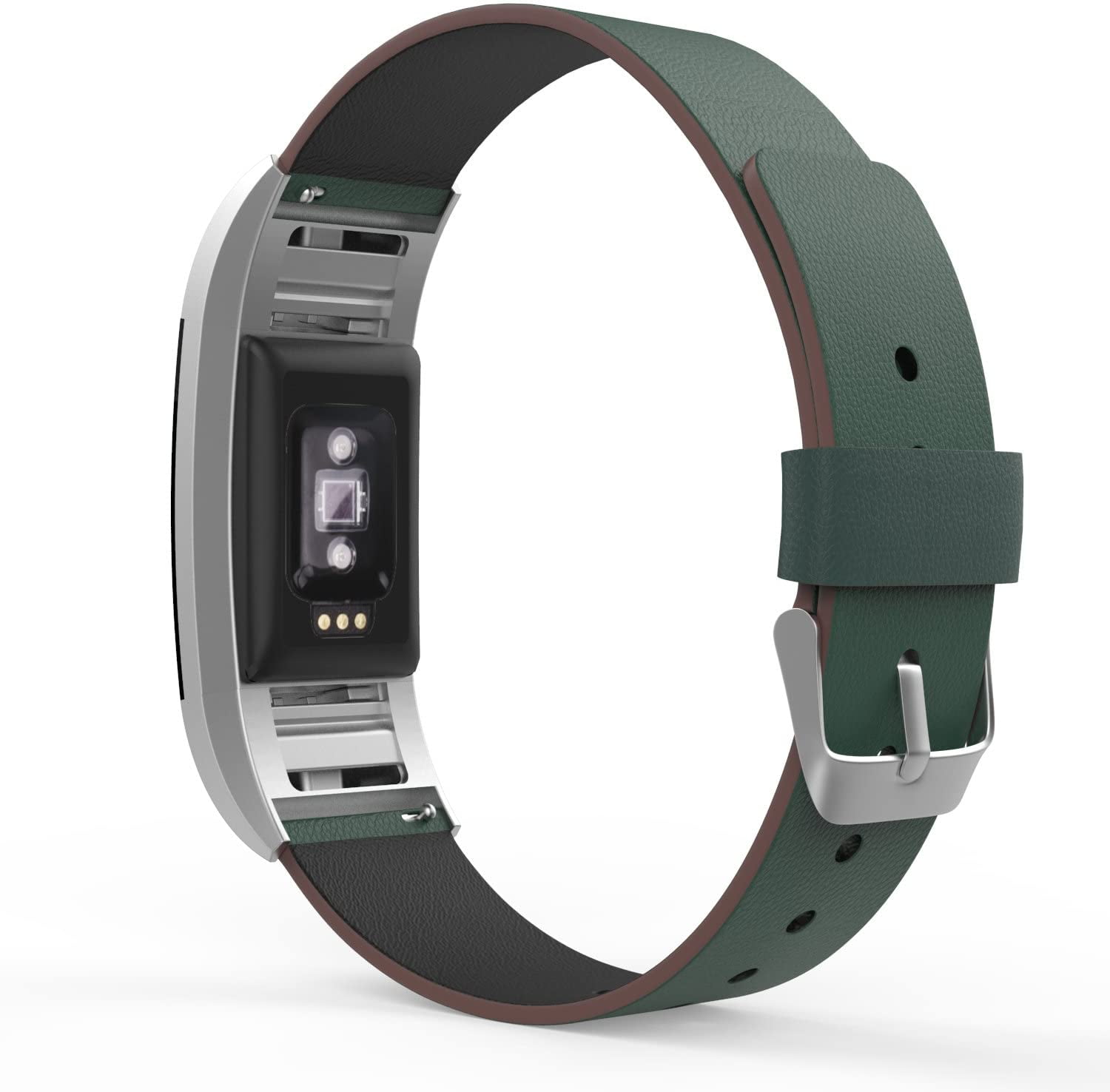 Fitbit Charge 2 Band, MoKo Premium Soft Genuine Leather Replacement