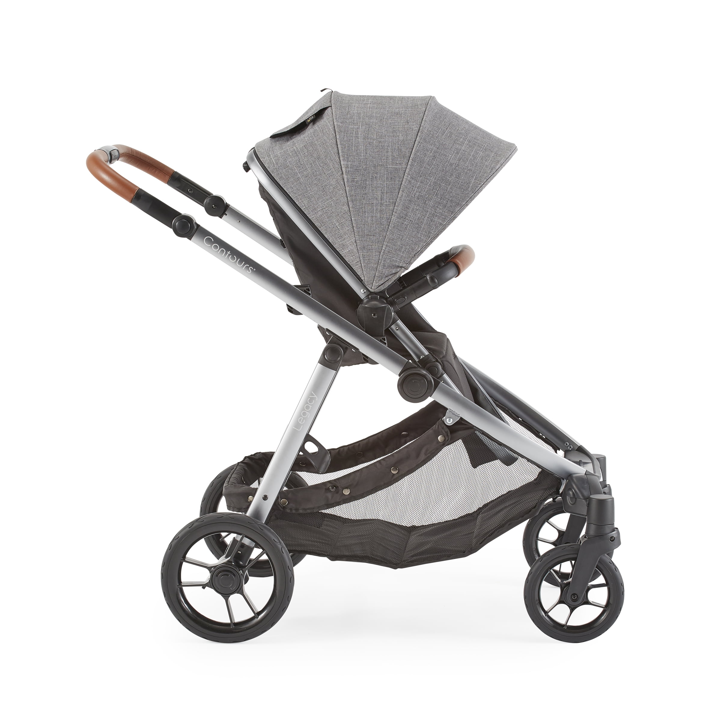 Contours Legacy Convertible 1-to-2 Grow-With-Me Stroller, Graphite Gray, Unisex
