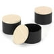thumbnail image 5 of 24 Pack 4 Oz Black Candle Tins with Lids, 4Oz Candle Jars for Making Candles Bulk, 5 of 5