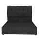 thumbnail image 1 of Box Base Cama Matrimonial + Cabecera Nube Negro, 1 of 8