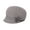 GREY1, variant on Women Retro Classic Visor Newsboy Cabbie Cap Beret Hats with Flower Buckle for Woman Ladies