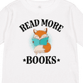 thumbnail image 4 of Inktastic Reading Group Fox Read More Books Boys or Girls Long Sleeve Toddler T-Shirt, 4 of 5