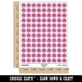 thumbnail image 2 of Thankful Pumpkin Thanksgiving Autumn 200+ Round Stickers - Light Pink - Matte Finish - 0.50" Size, 2 of 3