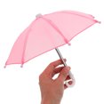 thumbnail image 2 of WRISTBIQUE Miniature Umbrella Small Umbrella Toy Pink Cloth 1Pcs, 2 of 10
