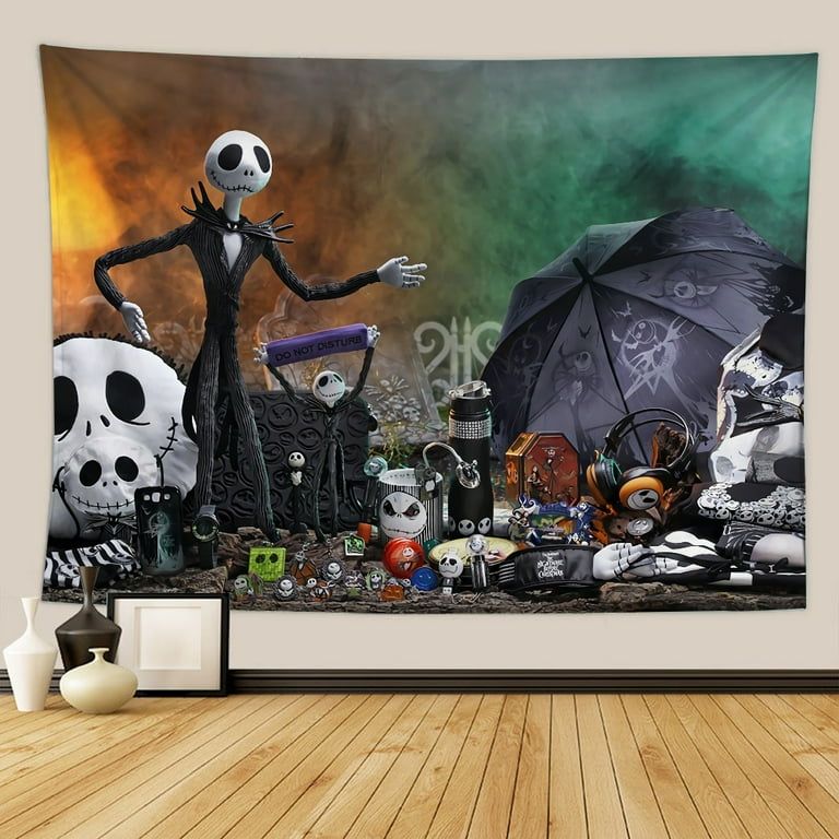 Nightmare before online christmas wall tapestry