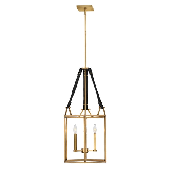 Hinkley Lighting 34204HBR Monroe 3 Light 16" Wide Lisa Mcdennon Candle Style Chandelier -